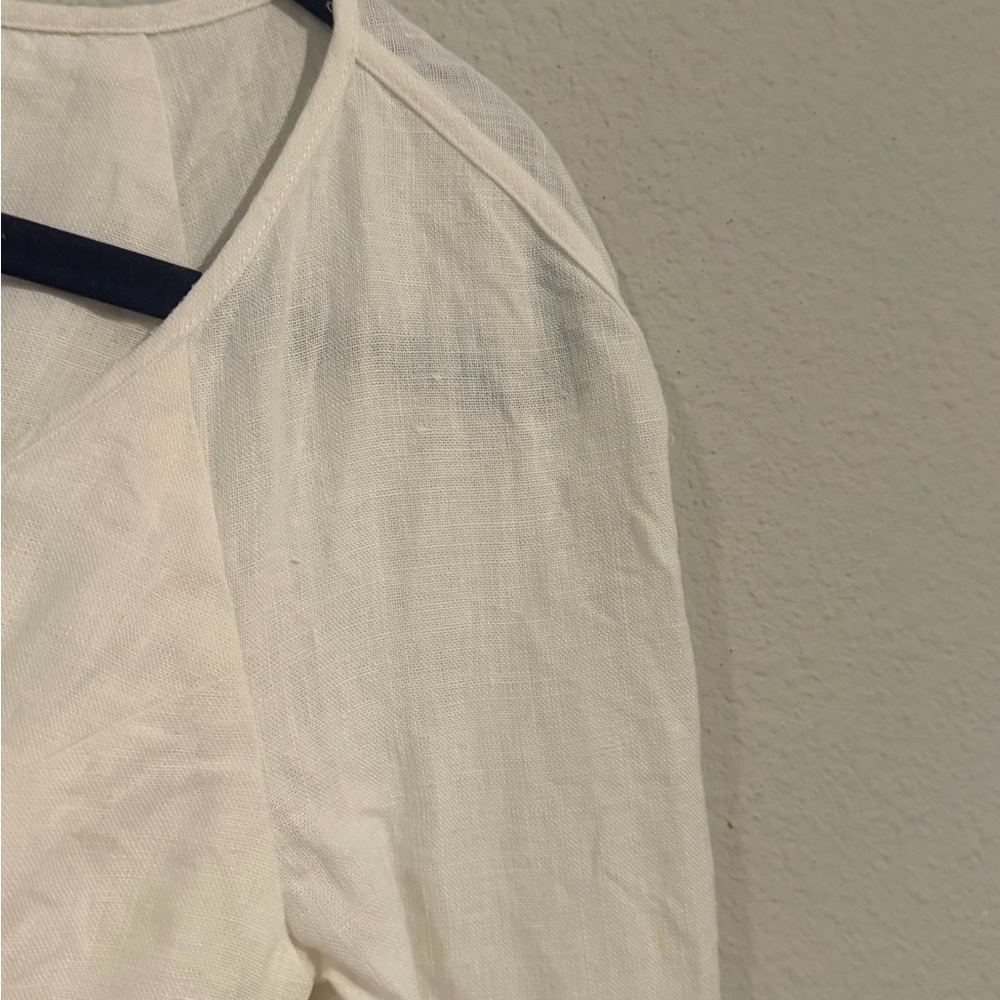 Mara Hoffman Silvana White Button Down Shirt Dress
Size 4 - Picture 12 of 12